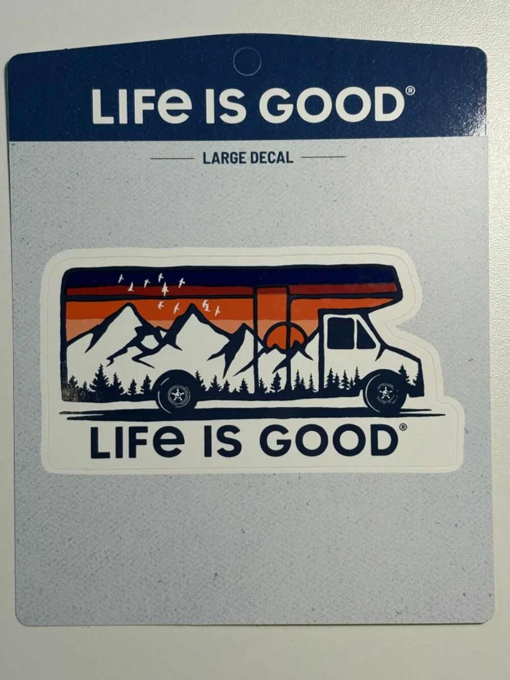 Life Is Good Dog Trucker Hat + Decal Bundle NWT | Gift Ready | Patriotic Summer